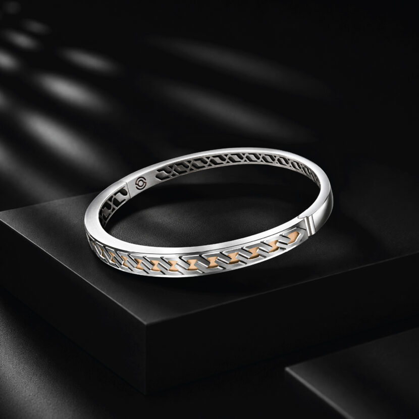 The Platinum Lattice Bracelet