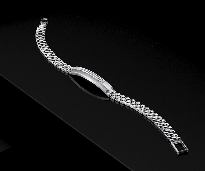 Platinum Bracelet / Kada for Men