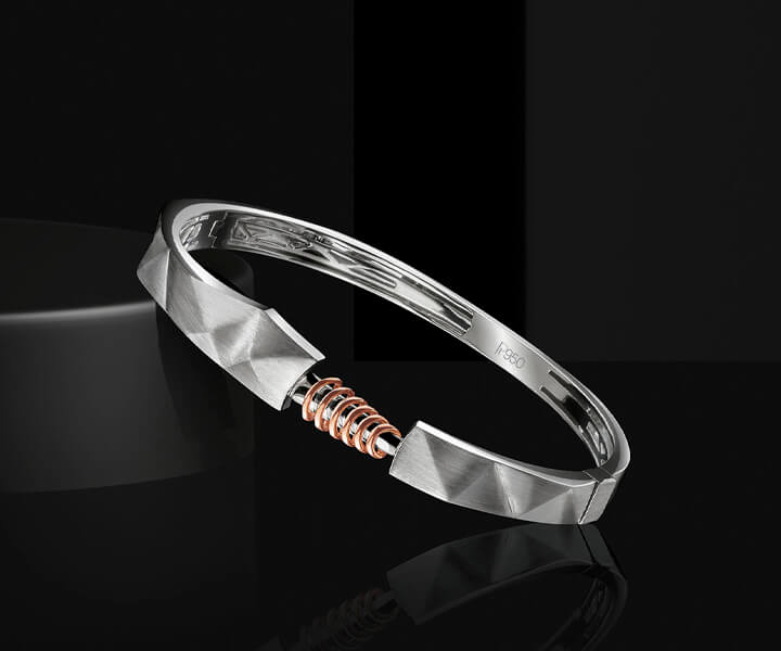 The Platinum Spiral Accent Wristwear