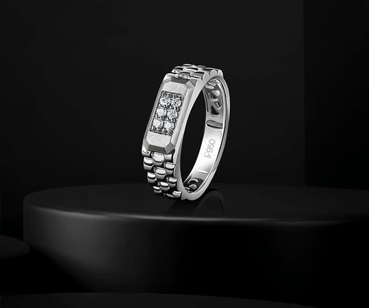 Platinum Rings / Bands for Men