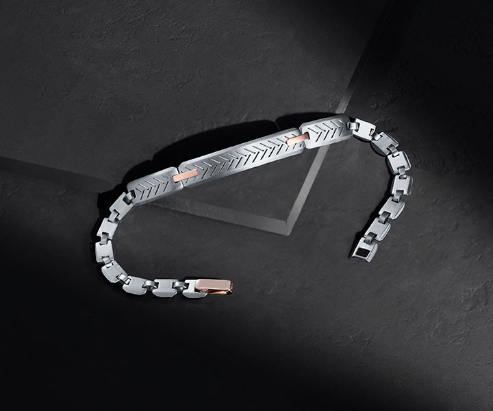 The Platinum Forward Stroke Bracelet