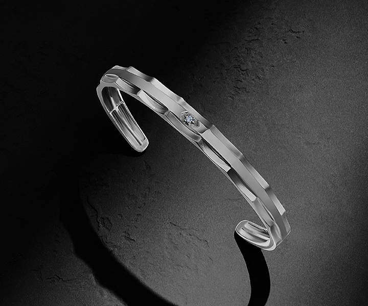 The Platinum Arched Wristwear