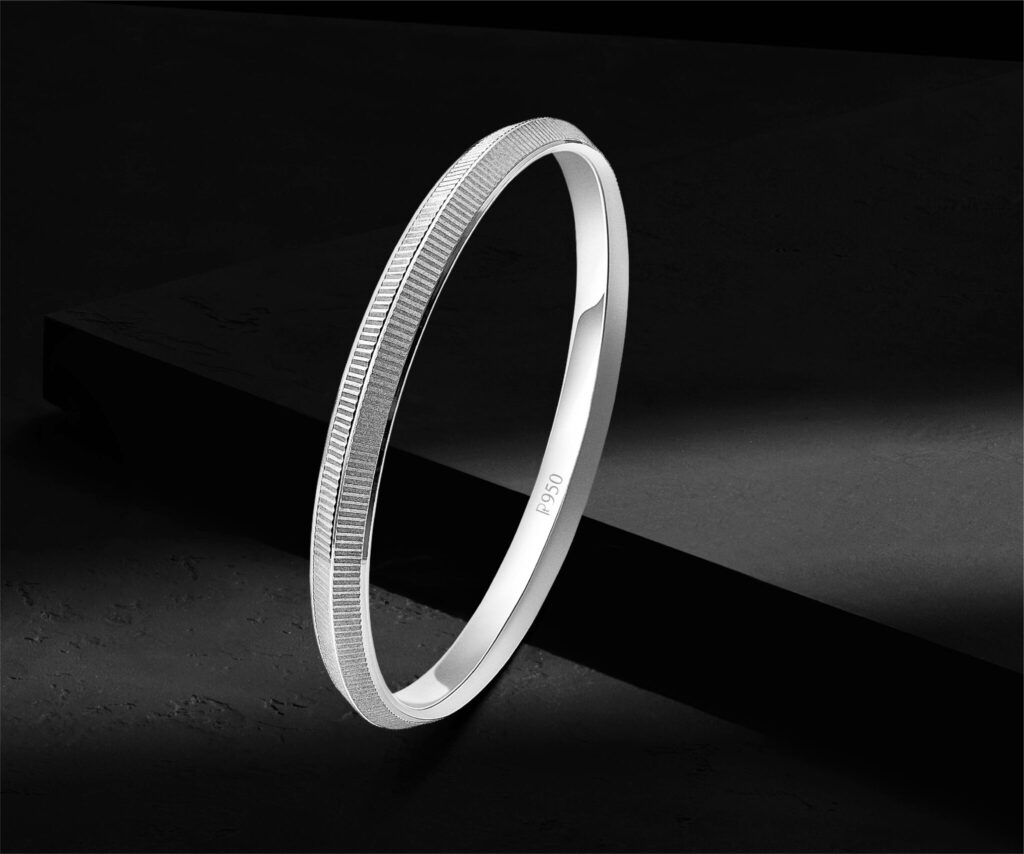 The Platinum Minimalist Wristwear