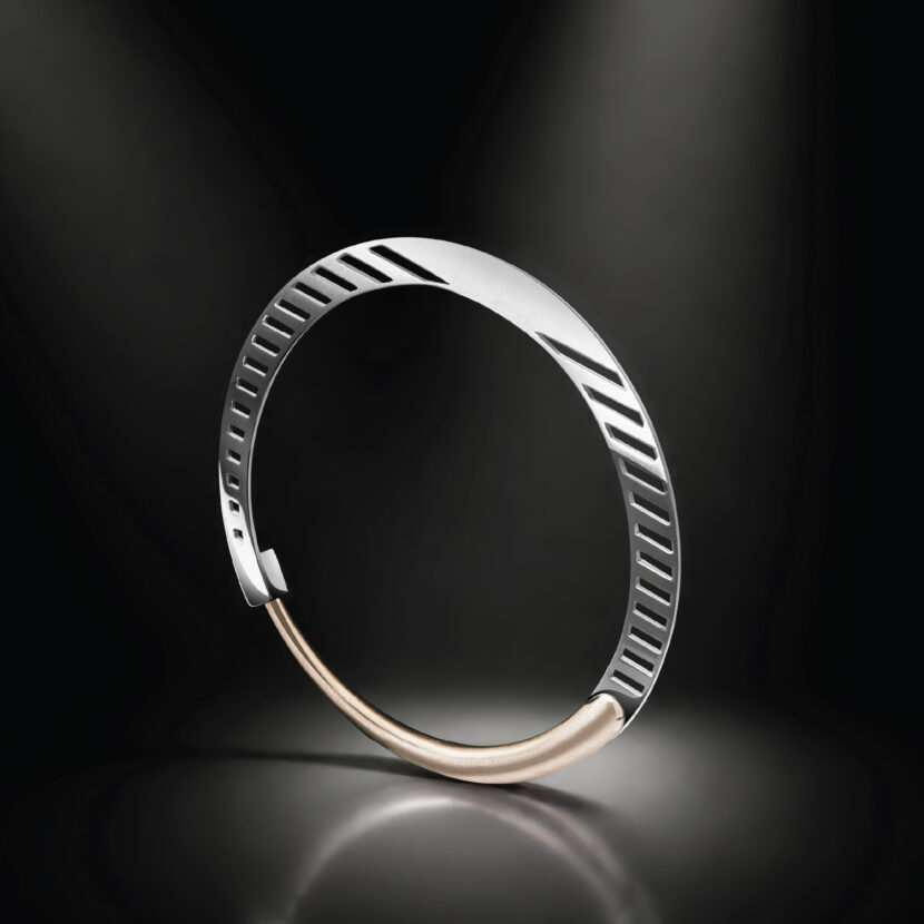 The Platinum Crescent Bracelet